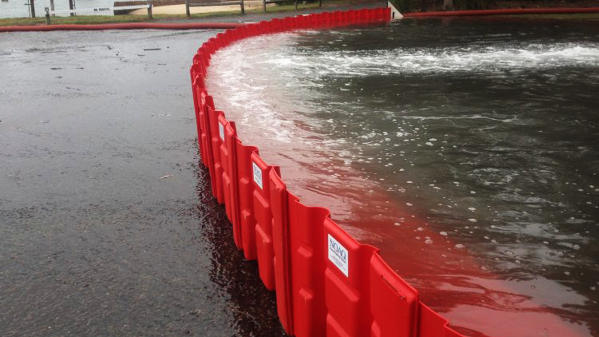 Flood protetion barriers supplied to State Fire and Rescue Service of Latvia