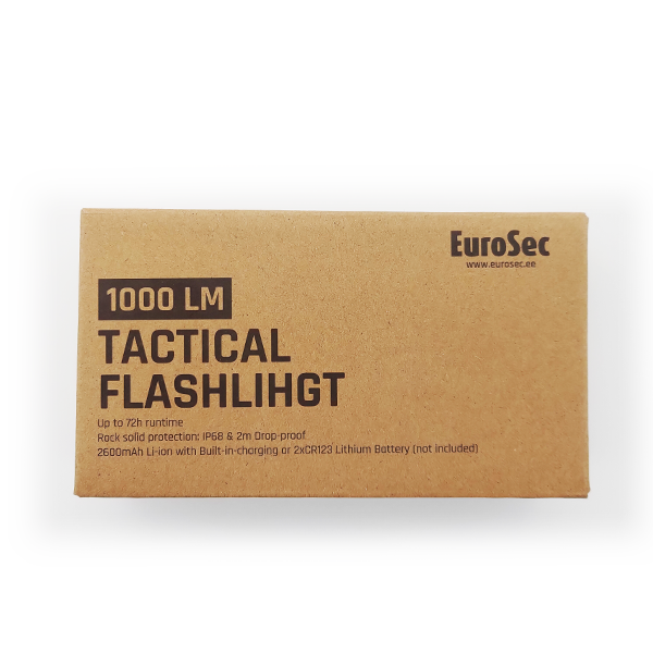 Eurosec 1000lm taktiskais lukturītis